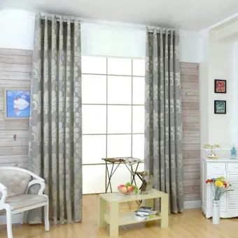 1 Pcs 100x270cm Rustic Treatments Bedroom Semi Blackout Window