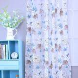 1 PCS 150x270CM Modern semi-sheer spring fabrics tulle bedroom curtain