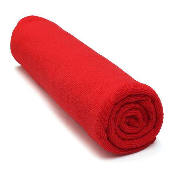 10 x Absorbent Microfiber Towel Bath Quick Drying Washcloth Bath Red - intl