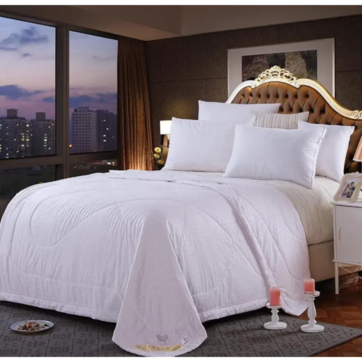 100 Mulberry Silk Filled Comforter Quilt Duvet Coverlet Blanket