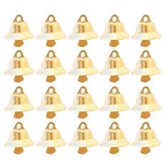 100PCS 11MM Xmas Mini Gold Jingle Bells Ornaments Decorations for Christmas Tree Decorative Flag Craft 100PCS 11MM Xmas Mini Gold Jingle Bells Ornaments Decorations for Christmas Tree Decorative Flag Craft