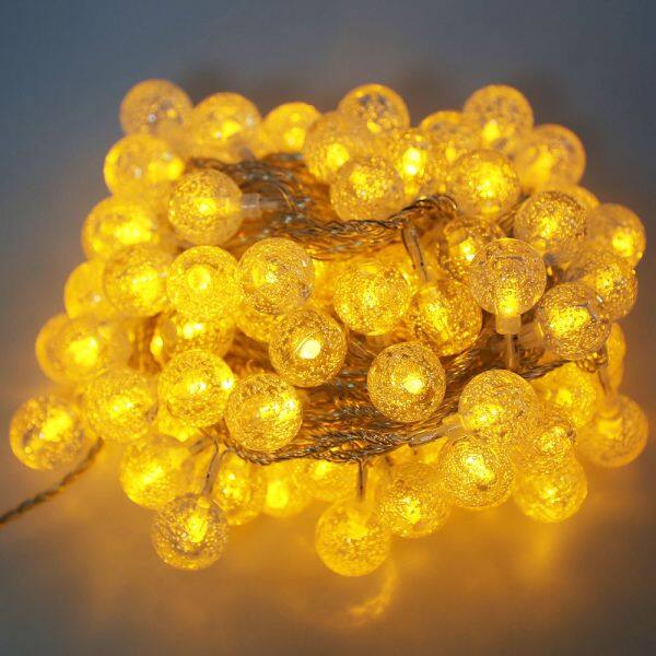 10M 100 LEDs Pebble Ball String Light for Christmas Party - intl