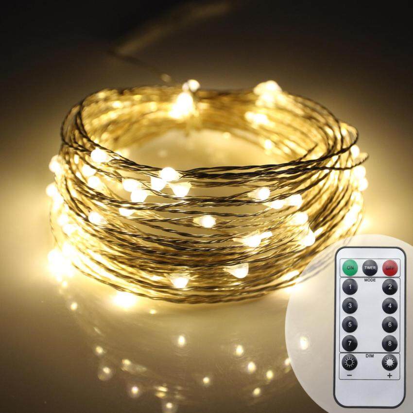 Fairy Lights For Led Light S Brands Review In Legoal 10m Remote Control Battery Led String Fairy Light Xmas Party Decor Rope Lamp Intl