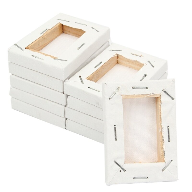 Mua 10 Tấm Bảng Nghệ Thuật Nhỏ Bằng Vải Bố Kéo Dài Mini Cho Nghệ Sĩ, Acrylic Sơn Dầu 2X2.8
