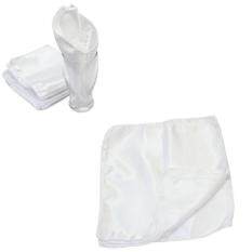 10pcs Wedding Party Banquet Dinner Polyester Cloth Napkins Color:white Size:2 By All About Home