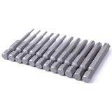 12 Cái Đầu Vít Lục Giác Torx 50Mm 1/4 Inch Bộ Từ Tính, Dụng Cụ T5-T40