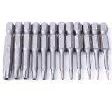12 Cái Đầu Vít Lục Giác Torx 50Mm 1/4 Inch Bộ Từ Tính, Dụng Cụ T5-T40