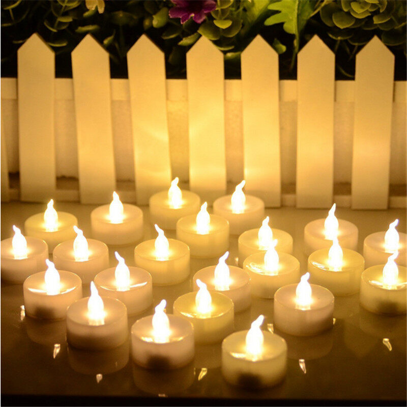 12PCS Mini LED Candle High Quality Small Flashing Candle For Wedding Birthday Halloween Christma - intl