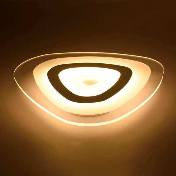 12W Modern Ultrathin LED Lamp Flush Mount Ceiling Light Mango 3-Color Adjustable