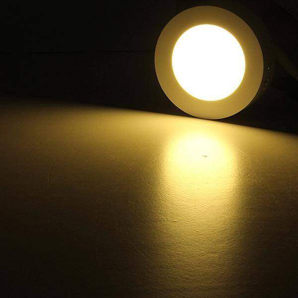 1/3/5x 15W LED Round Surface Panel Wall Ceiling Down Lights Mount Bulb Lamp 1 Warm White - intl