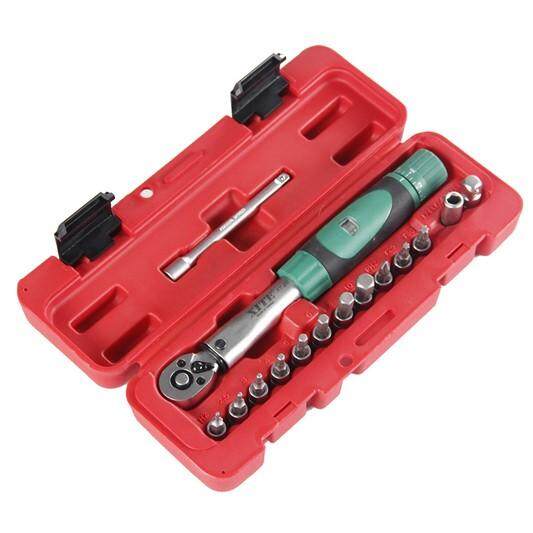 15 in 1 2-20Nm Torque Wrench Repair Tools Set For Bicycle - intl