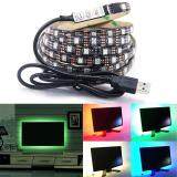 1.5M Waterproof USB RGB LED Light Strip Colorful Tape Lamp TV Background Decor