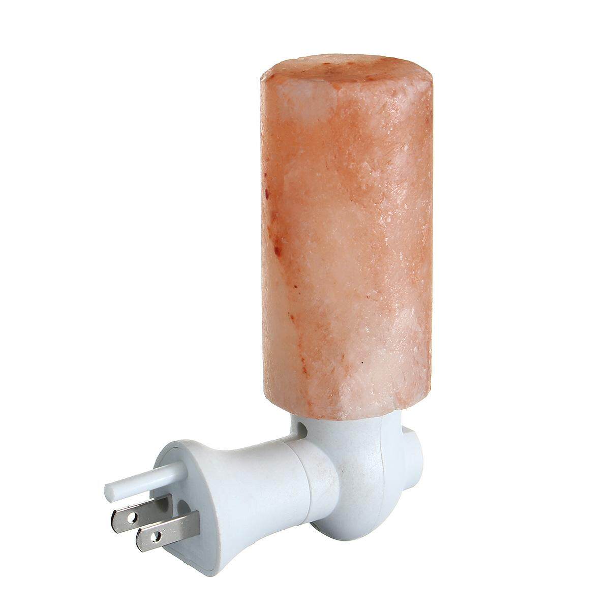 15W Natural Crystal Long Himalayan Glow Hand Carved Crystal Salt Lamp Wall Light US Plug - intl