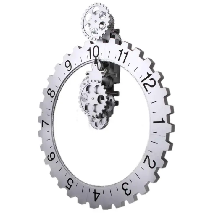 1pcs Retro Modern Large Wall Art Gear Clock Antique Vintage White Brand New Lazada - Large Gear Wall Art 1pcs Retro Modern Large Wall Art Gear Clock Antique Vintage White Brand New Lazada - Large Gear Wall Art
