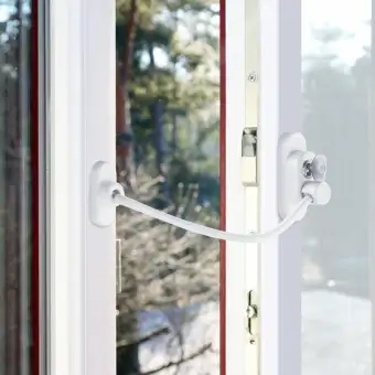 4Pcs Window Door Restrictor Security Locking Cable Wire Child Baby Safety Lock : door restrictor - pezcame.com