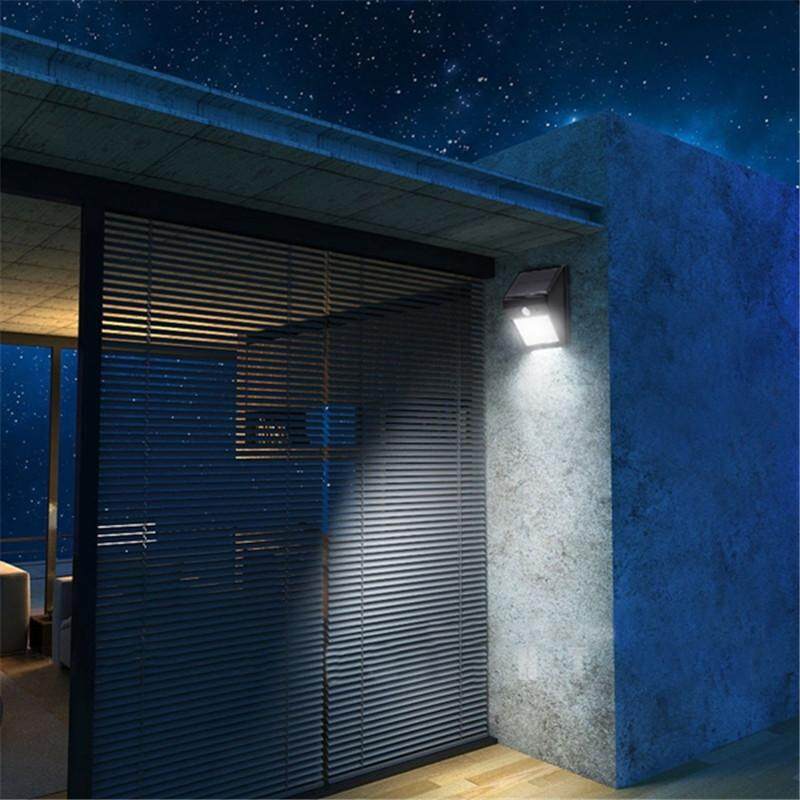 20 LED Solar Powered PIR Motion Sensor Wall Light Outdoor Garden Lamp Waterproof - intl