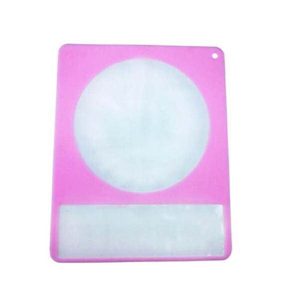 2019 High Quality New Design kitchen cooker oil-proof panel special protection pad thin microwave oven pad insulation mat silicone pot holder (pink) - intl