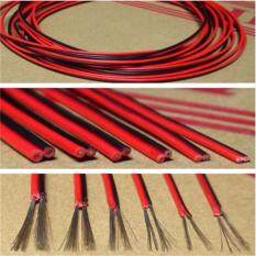 20AWG PVC Insulated Tinned Copper Cable 2 Pin Red Black Wires Environmental Internal Wiring UL2468-5Meters