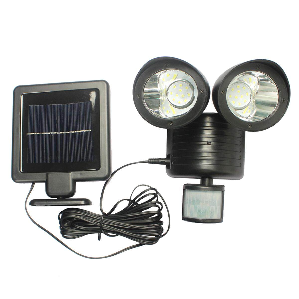 22 LED Security Detector Solar Spot Light Motion Sensor Outdoor Floodlight Lamp - intl