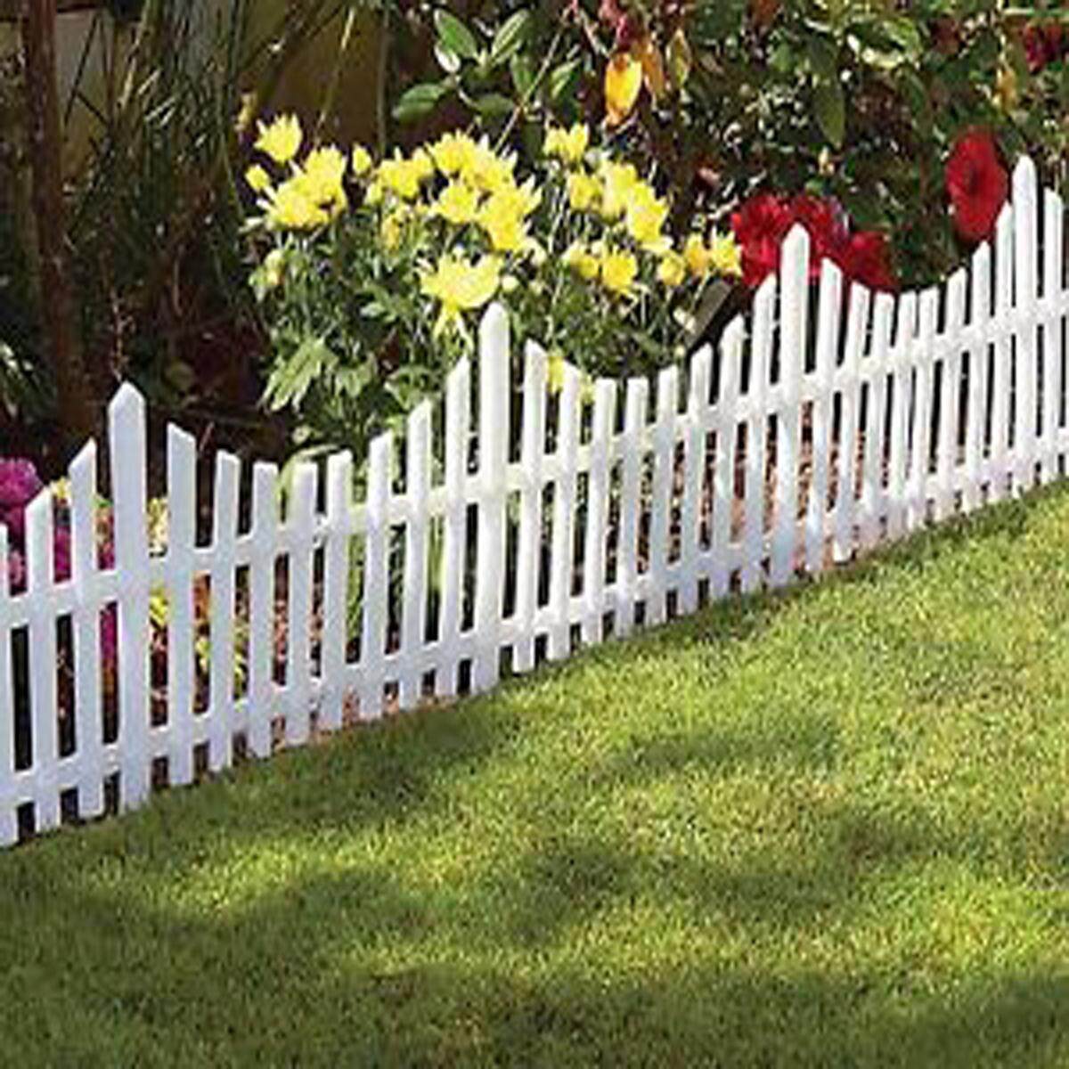 24 Pack Garden Border Fencing Fence Pannels Outdoor Landscape Decor Edging Yard - intl