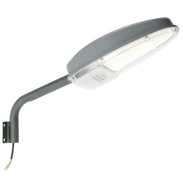 24W LED Road Street Floodlight Outdoor Garden Security Lamp With Light Sensor 6500K white