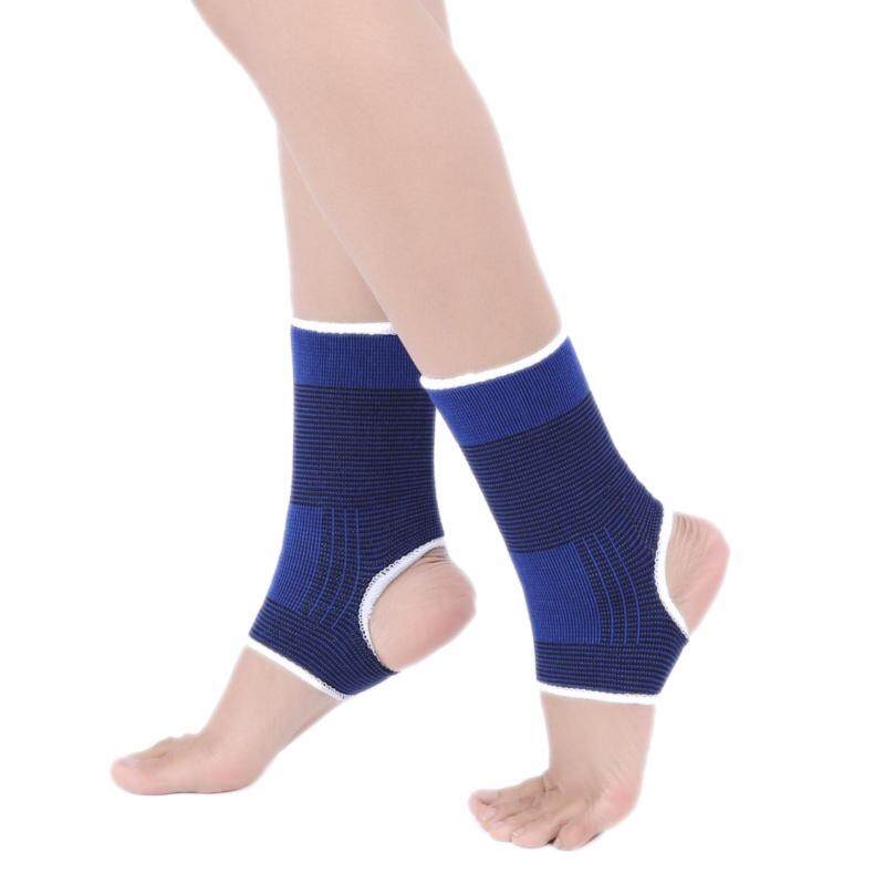 2Pcs Ankle Protection Foot Elastic Compression Wrap Sleeve Bandage Brace Support Ankle Protection