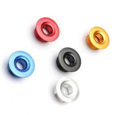 2Pcs Anodized Arm Fixing Bolt Bike Bicycle Crank Chainset Screw Axis For Shimano Silver