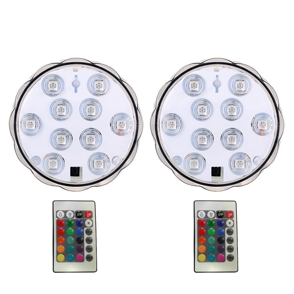 Fairy Lights For Led Light S Brands Review In 2pcs Pool Lights Submarine Led Submersible Tea Waterproof Candle Lamp With Ir