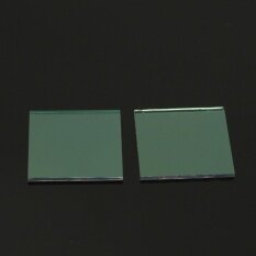 2 Pcs Transparan Konduktif Timah Indium Oksida Kaca Ito 6ohm/Meter 20X20X1.1 Mm