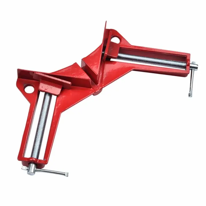 2pcs Set 75mm Picture Frame Corner Clamp 90 Degree Right Angle 2pcs Set 75mm Picture Frame Corner Clamp 90 Degree Right Angle Woodcraft Clips Woodworking Tool