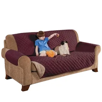 3 Seater Deluxe Quilted Cat Dog Sofa Cover Couch Slipcover Water 3 Seater Deluxe Quilted Cat Dog Sofa Cover Couch Slipcover Water Resistant Settee Armchair Mat Pet