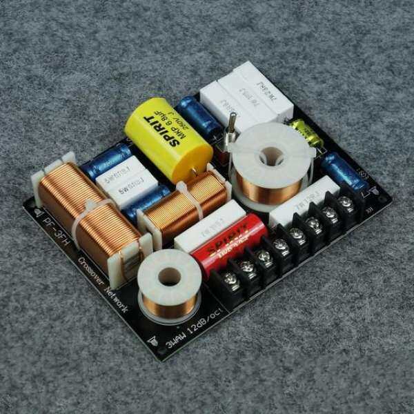 3-way HiFi Speaker Frequency Divider Tweeter Midrange Woofer Crossover Filters