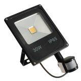 30W PIR Motion Sensor LED Flood Light IP65 Warm White Lighting