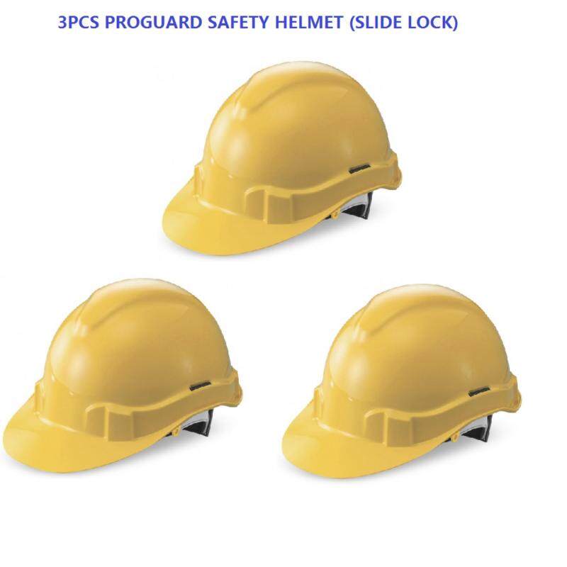 3PCS X PROGUARD ADVANTAGE 1 Industrial Safety Helmet Sirim Certified (Yellow, White, Orange and Blue Color)