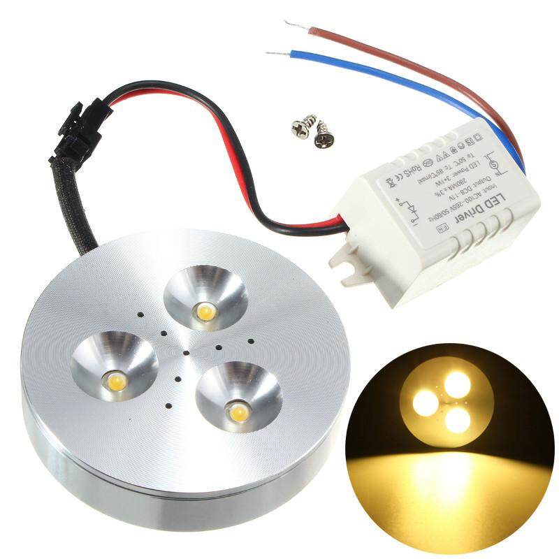 3W Kitchen LED Under Cabinet Lighting Kit Energy Saving Lamp Warm White 85-265V - intl