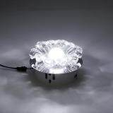 3W LED Aluminum Ceiling Light Fixture White Pendant Lamp Light Chandelier