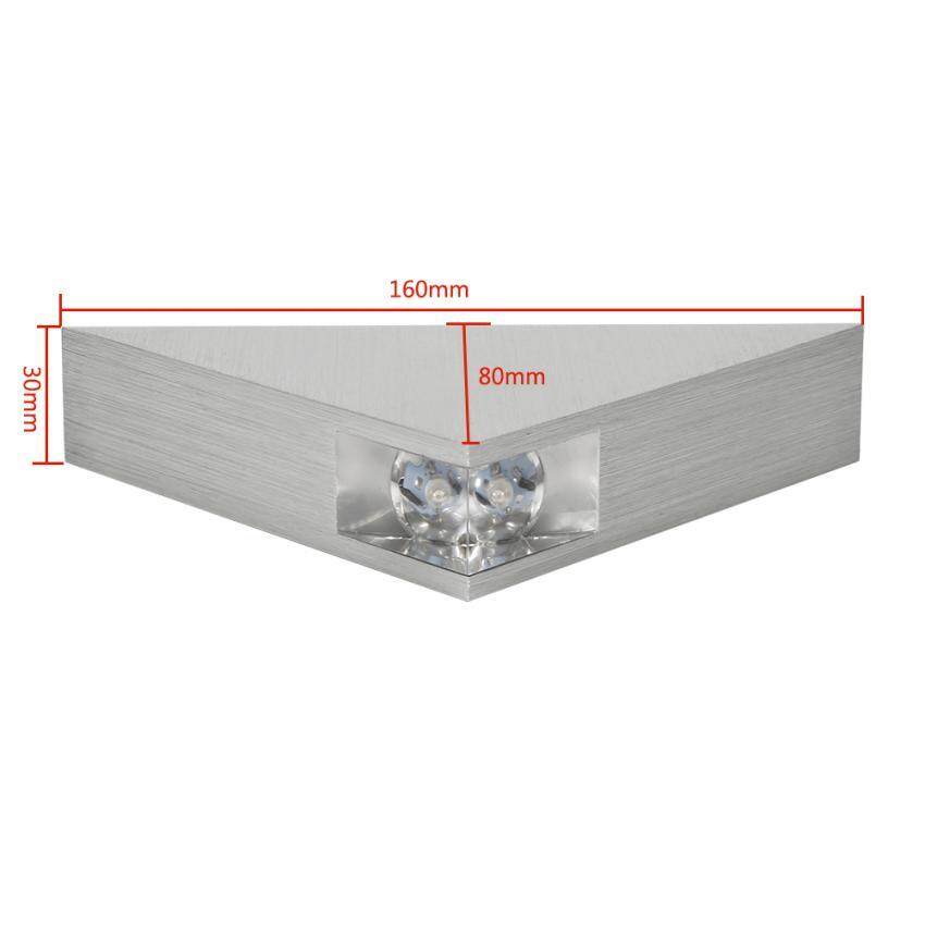 3W LED Aluminum Triangle Wall Lamp Modern Home Light Decor Lamps (Warm White) - intl