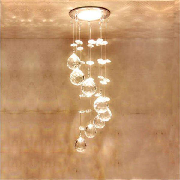 3W LED Crystal Ceiling Light Small Chandelier Ceiling Lamp Pendant Light Hallway