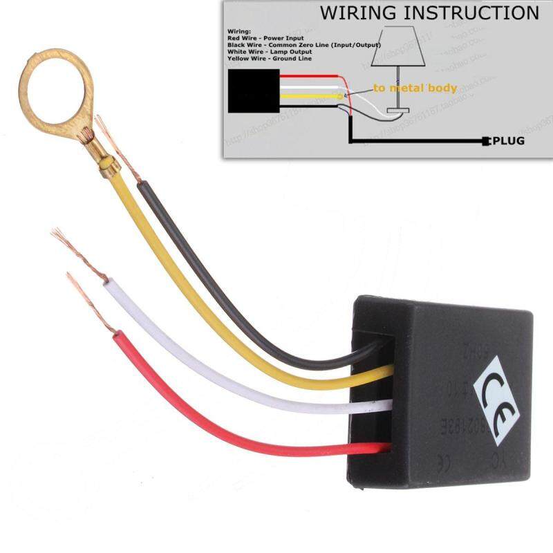 3Way Touch Sensor Switch Control 110/220V Lamp Desk Light Bulb Dimmer Repair