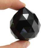 40mm Chandelier Suncatcher Glass Crystal Hanging Faceted Ball Prism Drop Pendant Black