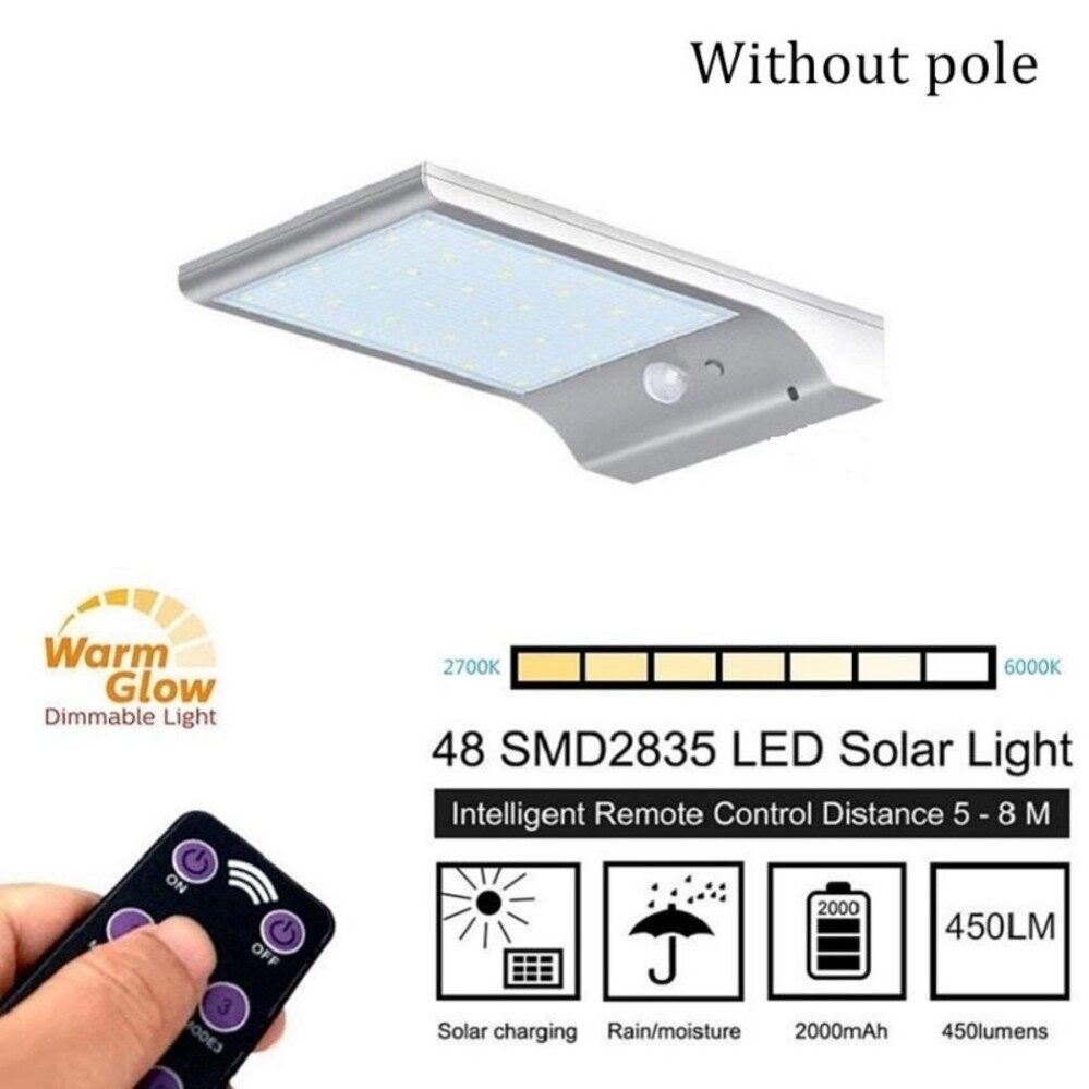 Hua Xin Tac 48 Led Wireless Waterproof Solar Motion Sensor Hua Xin Tac 48 Led Wireless Waterproof Solar Motion Sensor