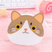 4pcs Creative Cute Cartoon Kawaii Animals Cat Kitty Pot Bowl heat Insulation Non-slip Pad Cup Holder Mat kitchen Accessory - intl