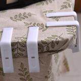 4Pcs/Set Practical Tablecloth Clip Plastic Stainless Steel Spring Table Cover Holder