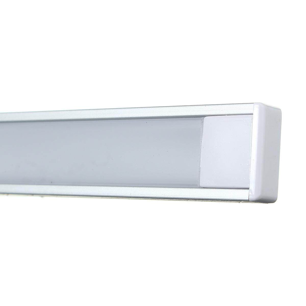 50cm U Style Aluminium Channel Holder LED Strip Light Bar Under Cabinet Lamp - intl