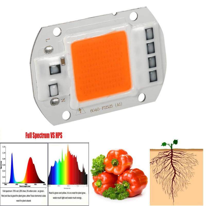 50W Full Spectrum Led COB Chip Hydroponic PlantGrow Light Lamp - intl