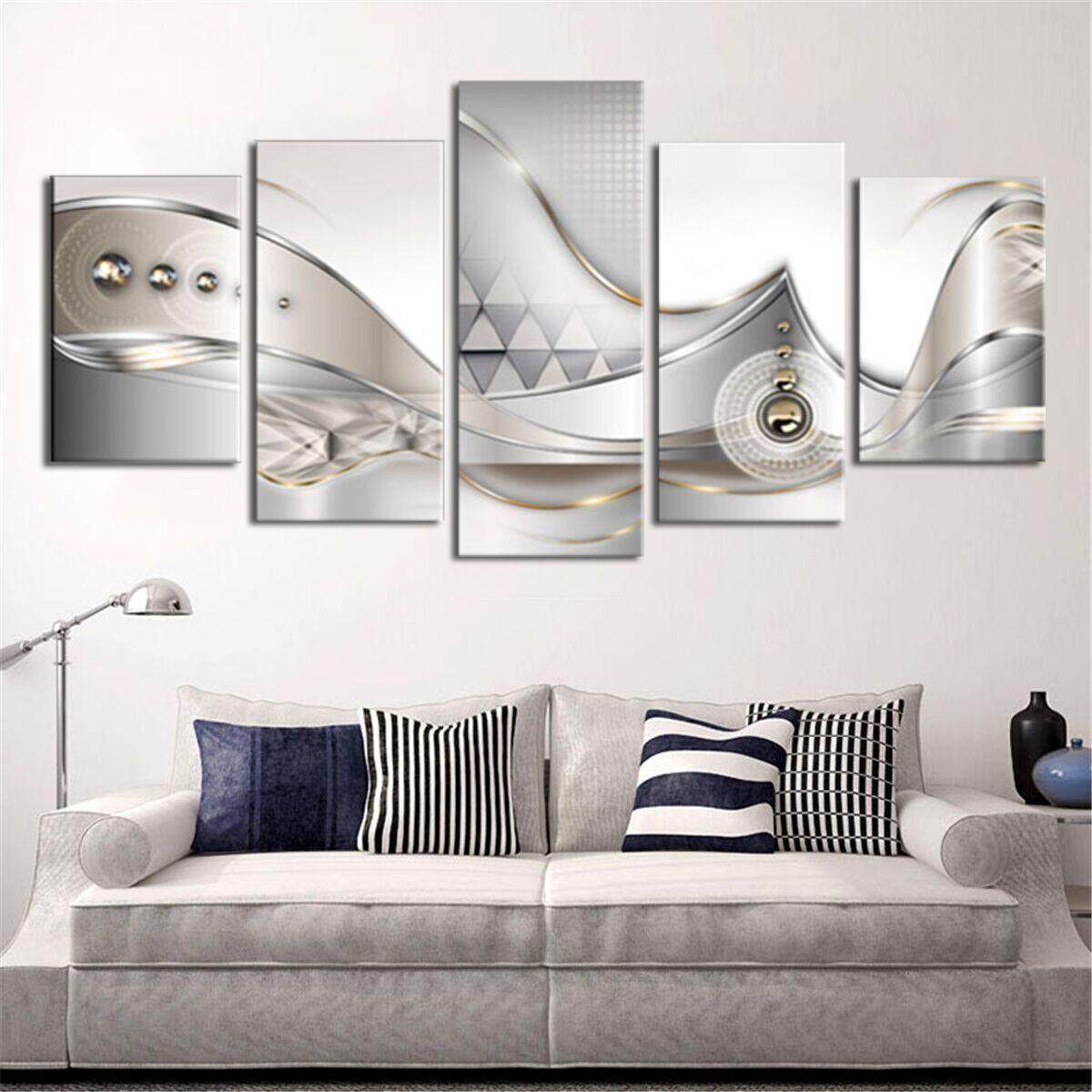 5pcs Modern Abstract Giclee Canvas Print Art Painting Picture Wall Home Decor - intl