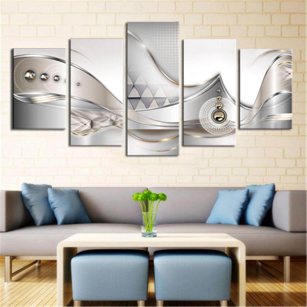 5pcs Modern Abstract Giclee Canvas Print Art Painting Picture Wall Home Decor - intl