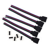 5pcs RGB 4-Pin Extension Wire Connector Cable For 3528 5050 RGB  Strip