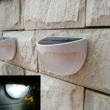 5Pcs Waterproof Solar Power 6LED Sensor Fence Roof Outdoor Garden Wall Light Lamp