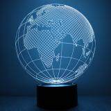 5V 3D Earth Globe Night Light 7 Colors Changing LED Table Lamp Xmas Gifts Decor